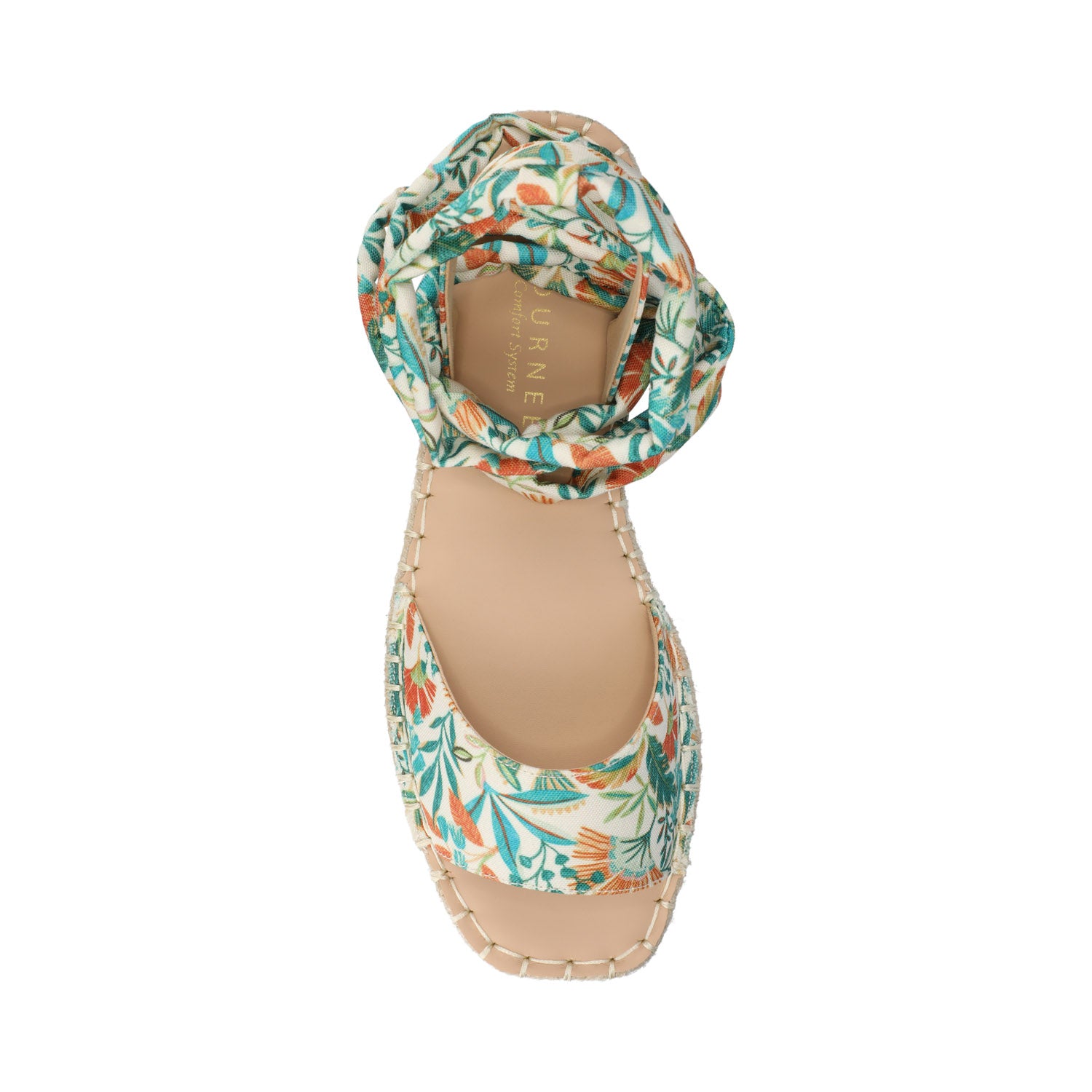 EMELIE MULTI STRAP ESPADRILLE SANDALS - Tropical