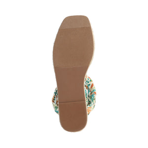 EMELIE MULTI STRAP ESPADRILLE SANDALS - Tropical