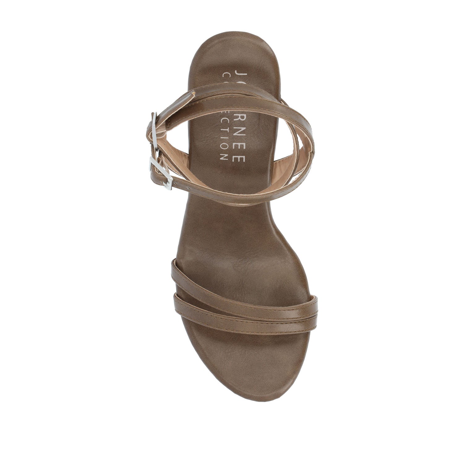 EMERYNN HEELED SANDALS IN VEGAN LEATHER - Brown