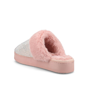 EMMBER SLIPPERS IN FAUX SUEDE