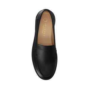 ERIKA SLIP ON LOAFER - Black PU