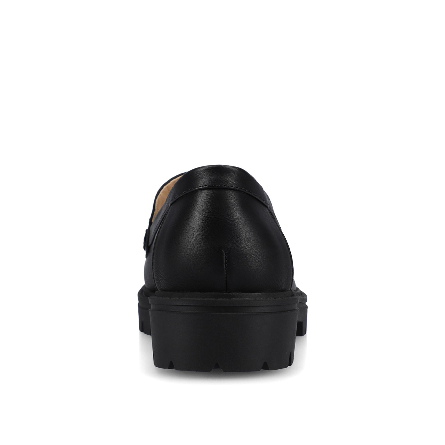 ERIKA SLIP ON LOAFER - Black PU