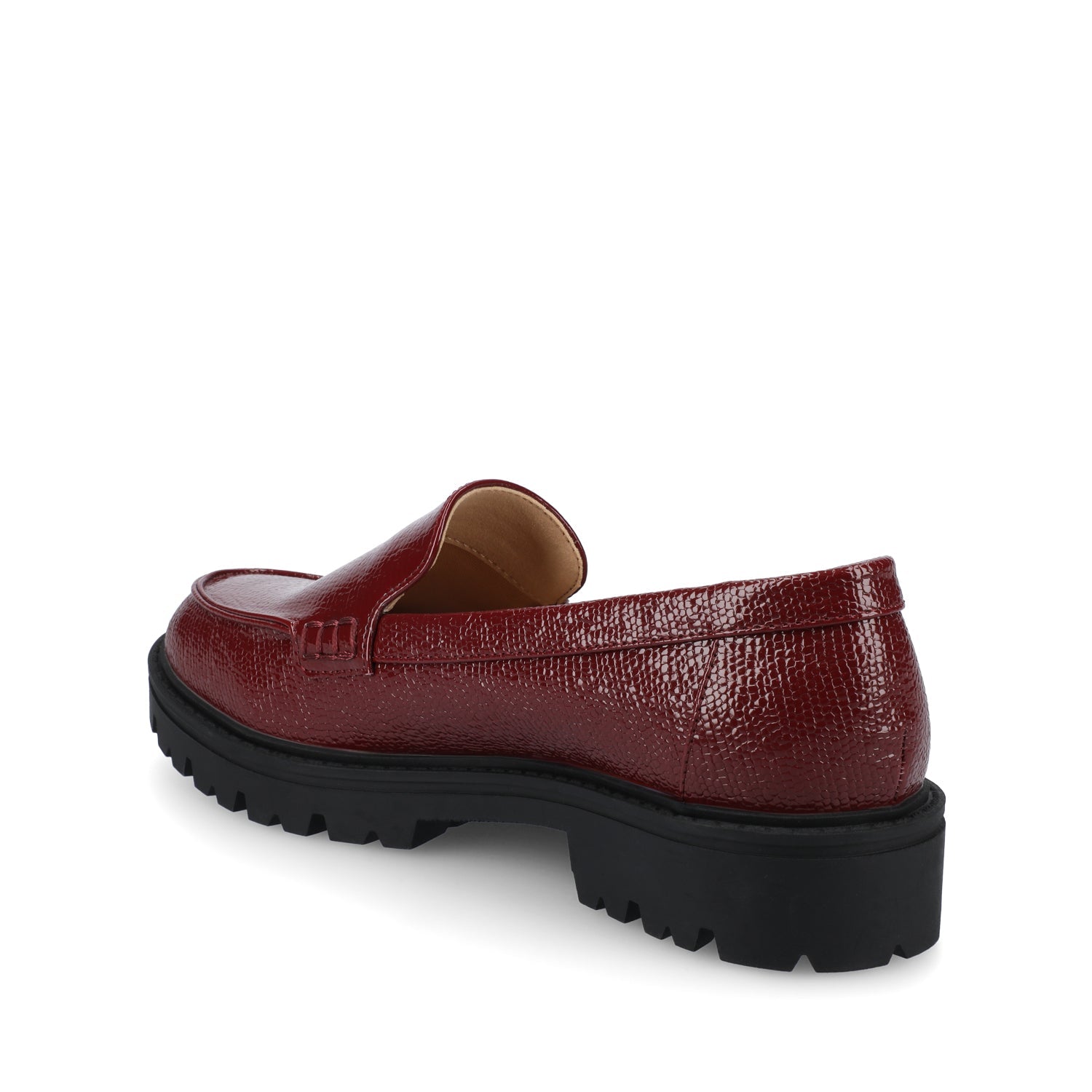 ERIKA SLIP ON LOAFER IN WIDE - Oxblood