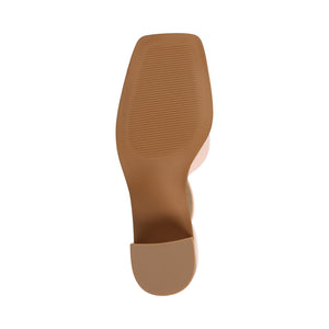 EVANGELINE BLOCK D'ORSAY HEELS IN PATENT