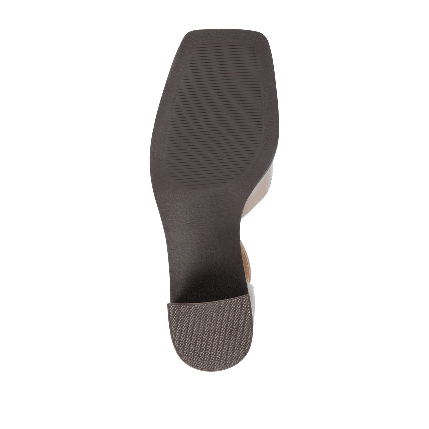 EVANGELINE BLOCK D'ORSAY HEELS IN PATENT