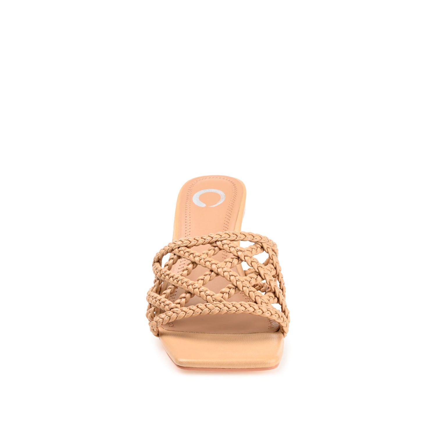 EVVIE HEELED SANDALS IN VEGAN LEATHER - Tan