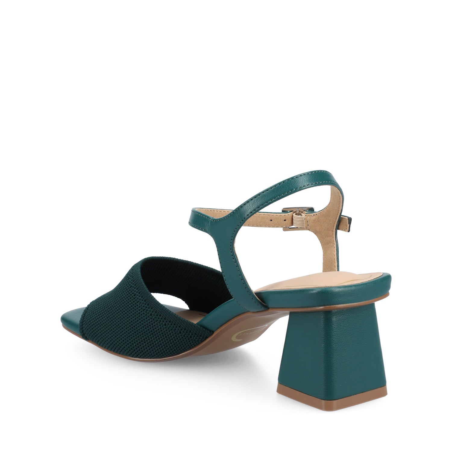 EVYLINN IN TEAL KNIT - WIDE