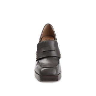 EZZEY BLOCK HEEL LOAFERS IN WIDE