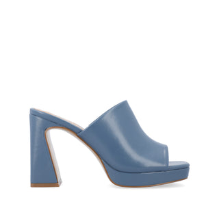 EZZLYNN MULE BLOCK HEELS