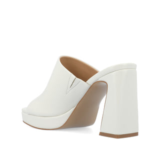 EZZLYNN MULE BLOCK HEELS