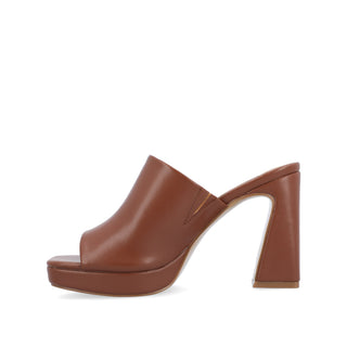 EZZLYNN MULE BLOCK HEELS