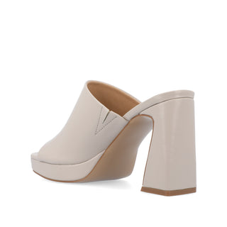 EZZLYNN MULE BLOCK HEELS