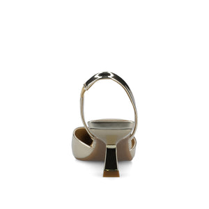 FALLON SLING BACK HEELS - Gold