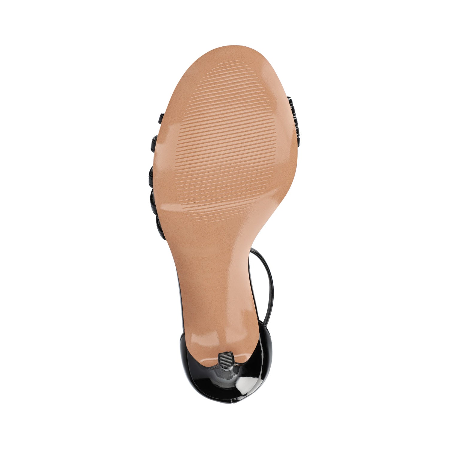 FELICITY STRAPY SANDALS - Patent/Black