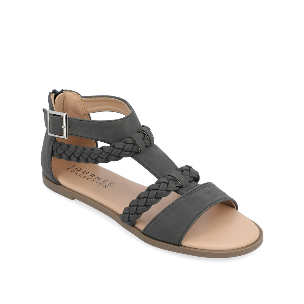 FLORENCE GLADIATOR SANDAL IN FAUX LEATHER