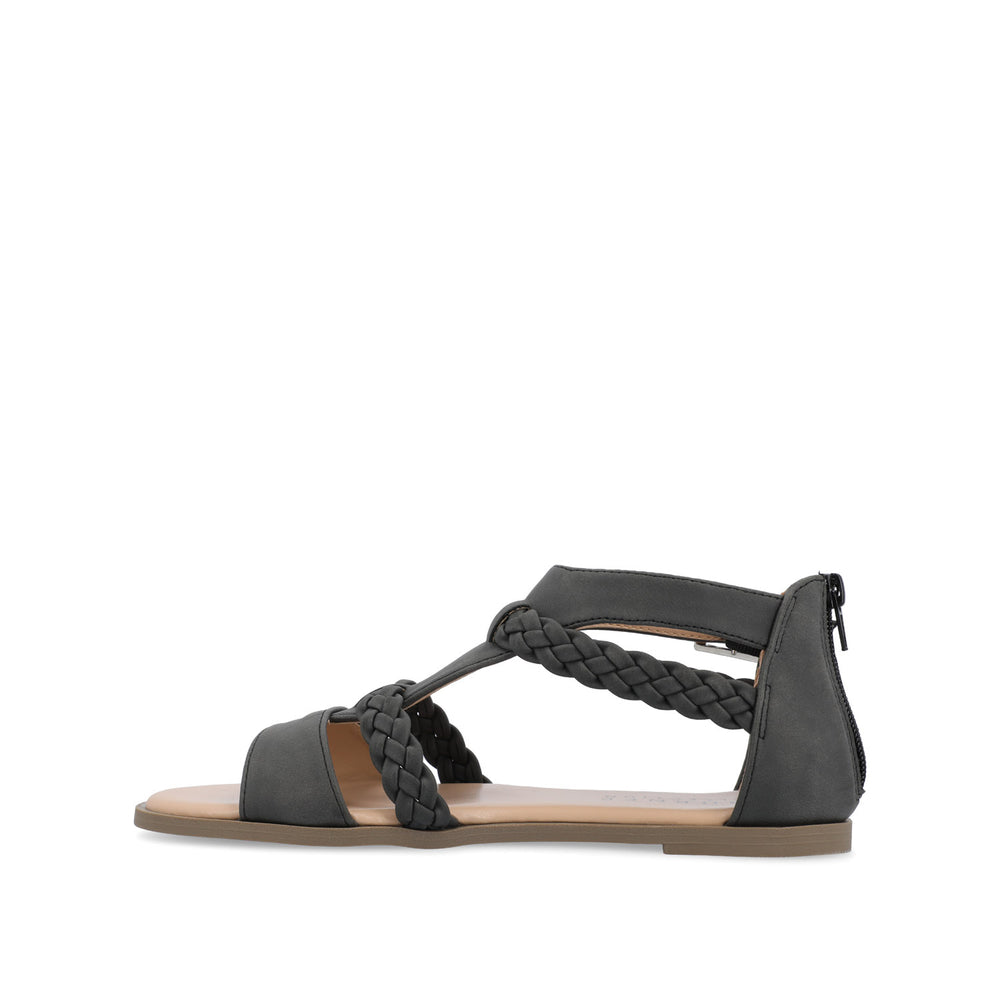 FLORENCE GLADIATOR SANDAL IN FAUX LEATHER