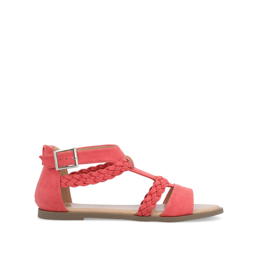 FLORENCE GLADIATOR SANDAL IN FAUX LEATHER