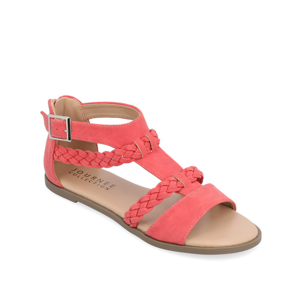 FLORENCE GLADIATOR SANDAL IN FAUX LEATHER