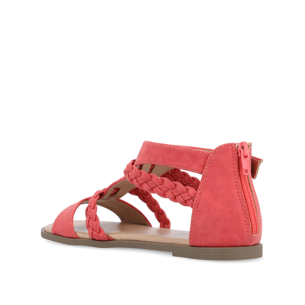 FLORENCE GLADIATOR SANDAL IN FAUX LEATHER