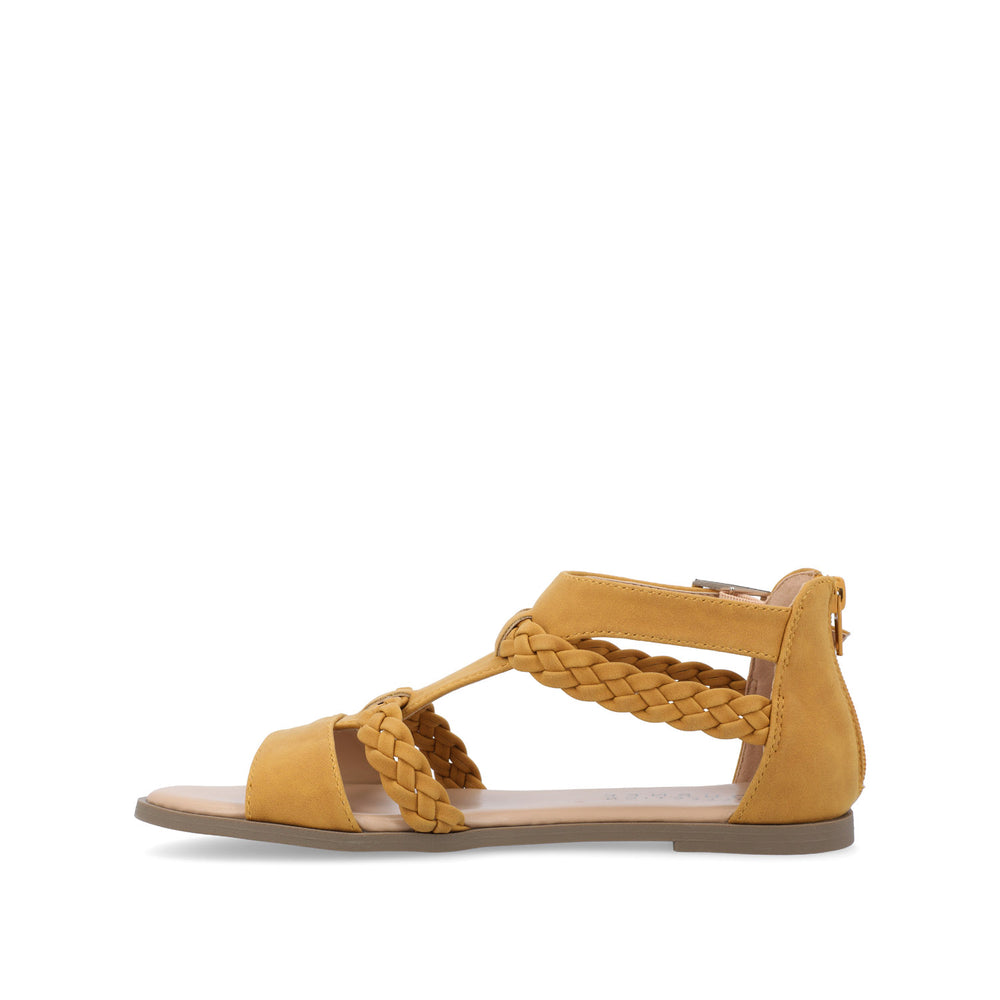 FLORENCE GLADIATOR SANDAL IN FAUX LEATHER