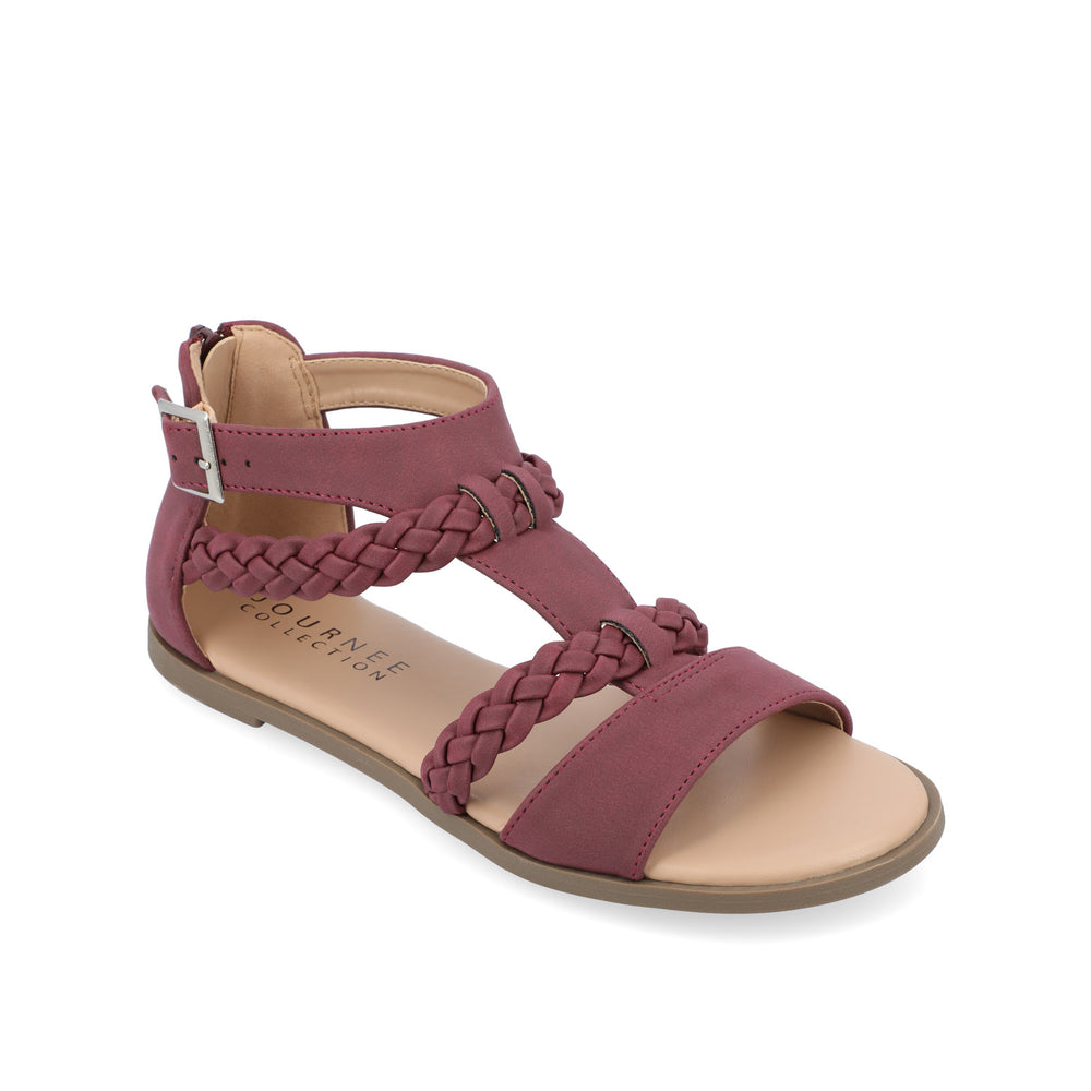 FLORENCE GLADIATOR SANDAL IN FAUX LEATHER