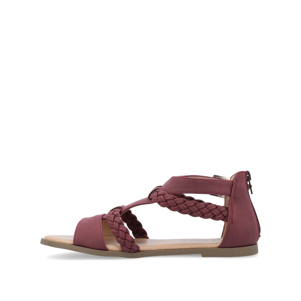 FLORENCE GLADIATOR SANDAL IN FAUX LEATHER