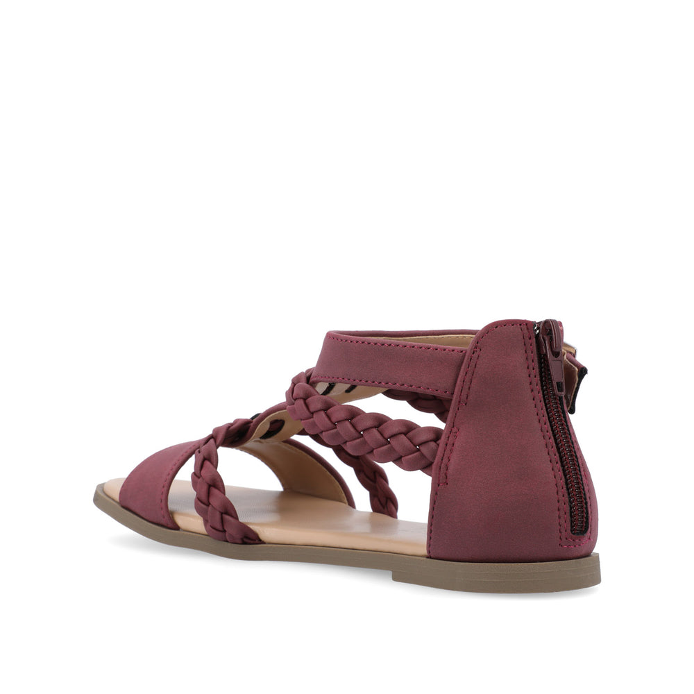 FLORENCE GLADIATOR SANDAL IN FAUX LEATHER