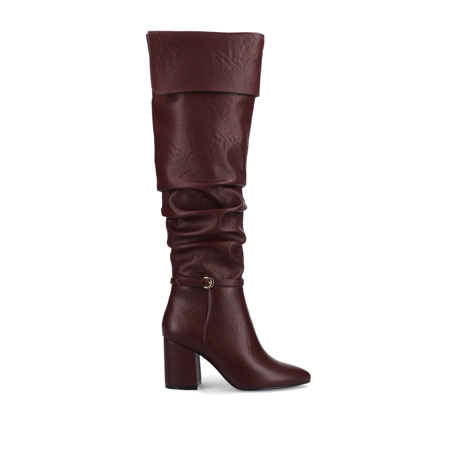 FLORETTA OVER THE KNEE BOOTS-Oxblood