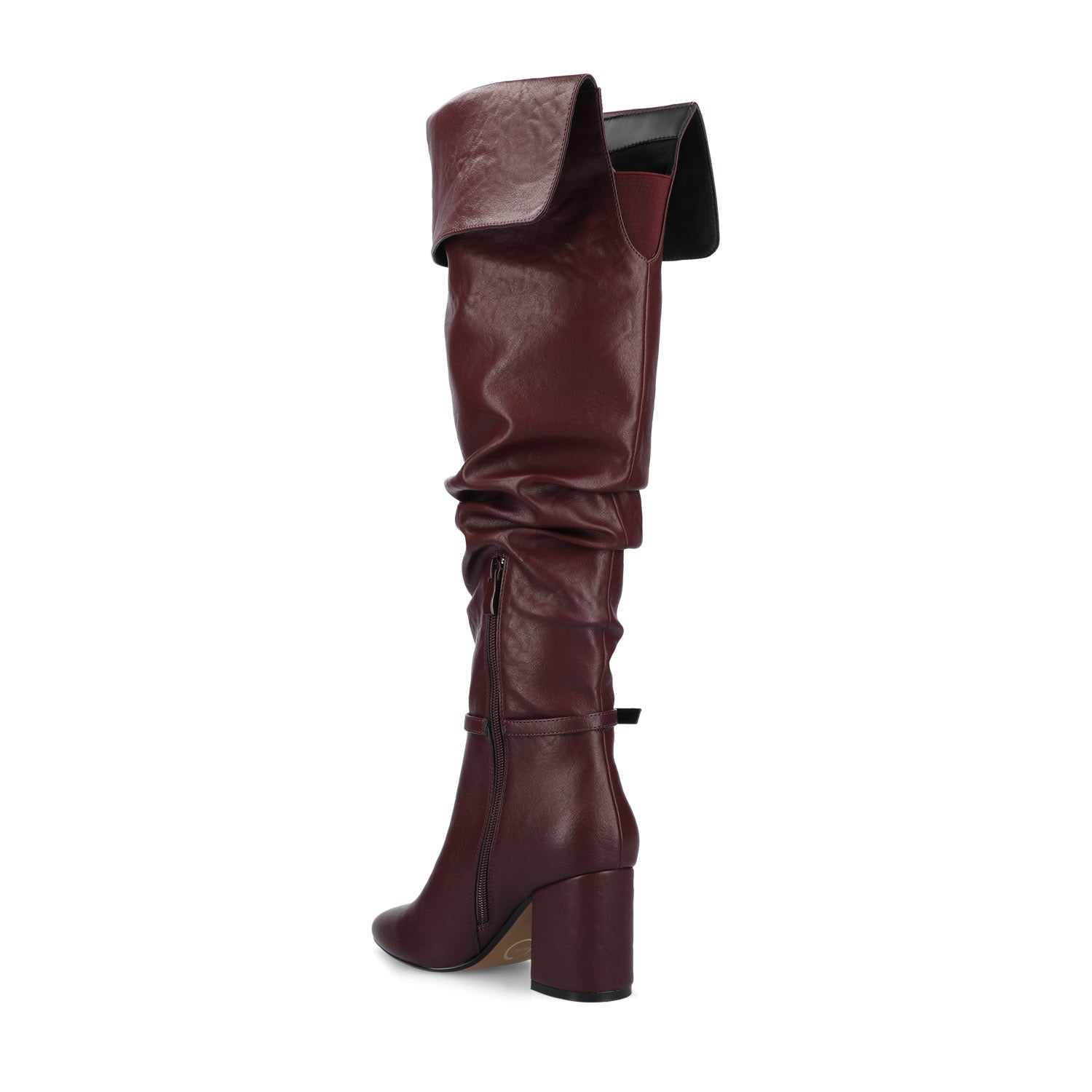 FLORETTA OVER THE KNEE BOOTS-Oxblood