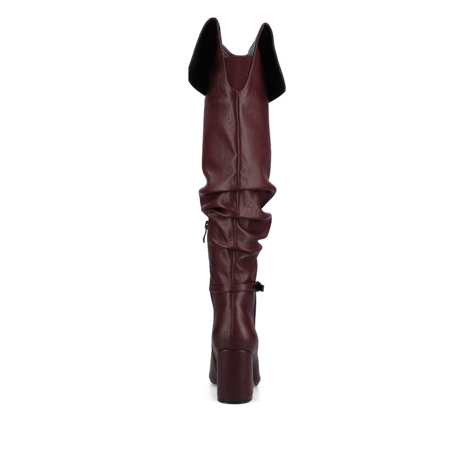 FLORETTA OVER THE KNEE BOOTS-Oxblood