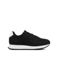 FLOW CASUAL LACE UP SNEAKERS - Black