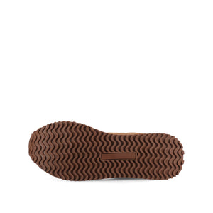 FLOW CASUAL LACE UP SNEAKERS - Cognac