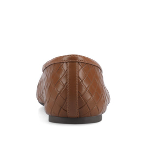 FORTUNE BALLET FLATS - Tan Woven