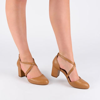 FOSTER D'ORSAY PUMP HEELS IN FAUX SUEDE