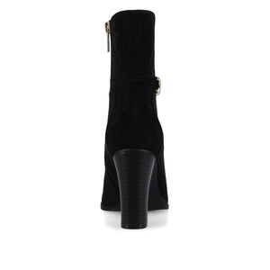 FREYJA ANKLE BOOTIE - Black Suede