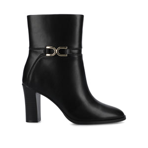 FREYJA ANKLE BOOTIE - Black Smooth