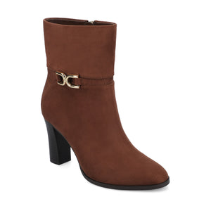 FREYJA ANKLE BOOTIE - Chocolate Suede