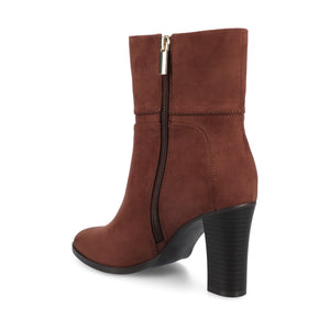 FREYJA ANKLE BOOTIE - Chocolate Suede