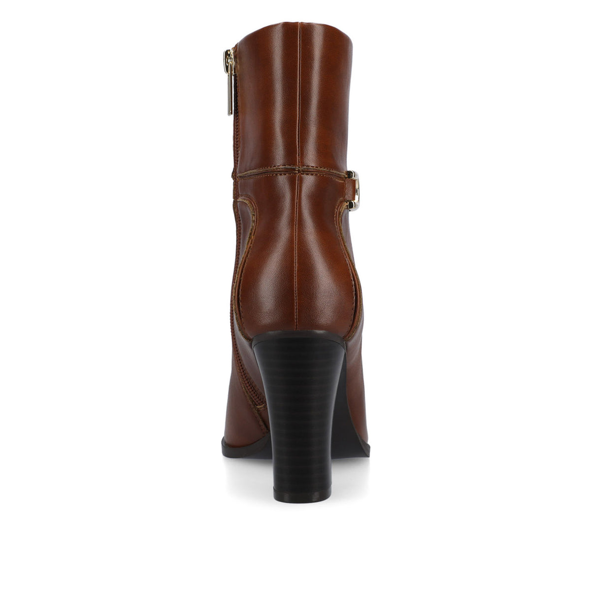 FREYJA ANKLE BOOTIE - Cognac Smooth