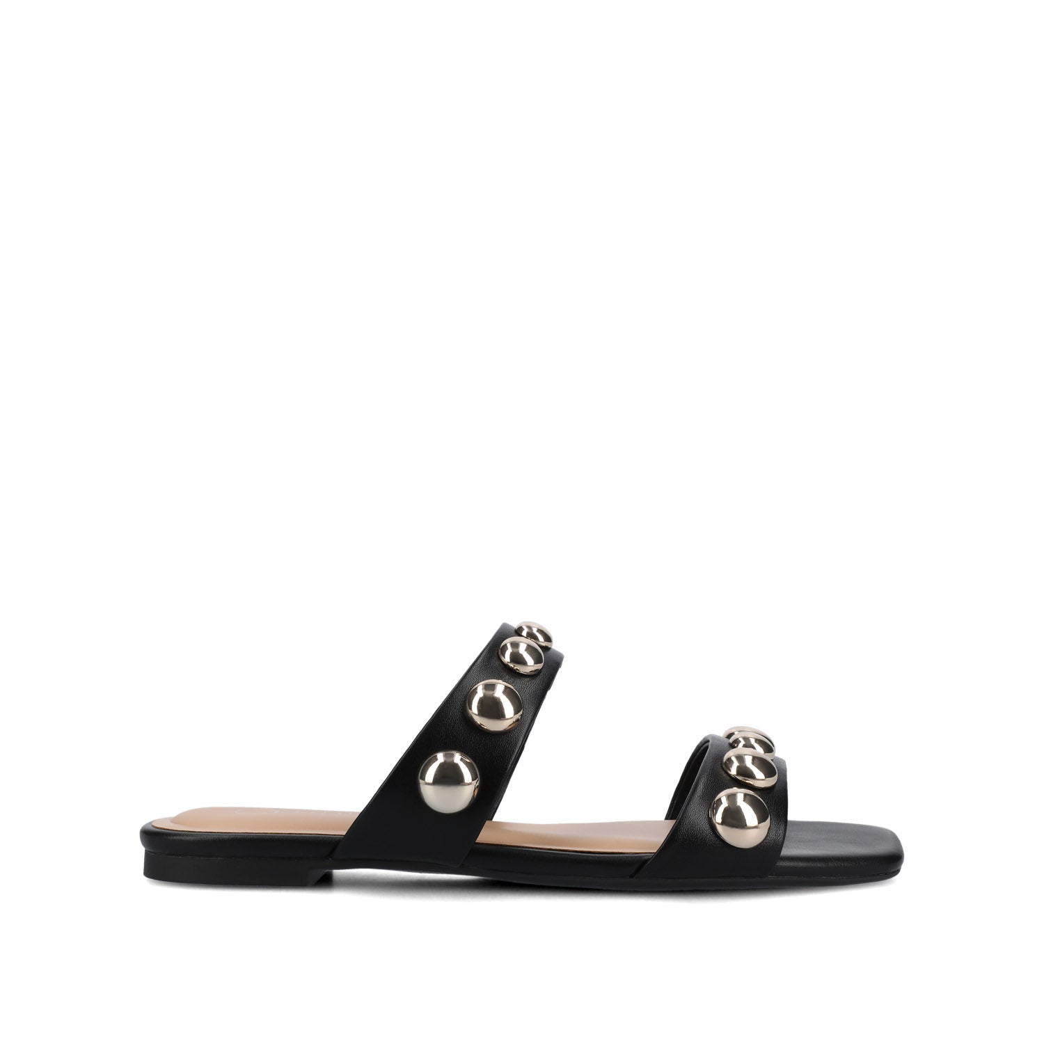 FRIDA SLIP ON SANDALS - Black/Gold
