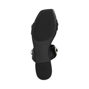 FRIDA SLIP ON SANDALS - Black/Gold