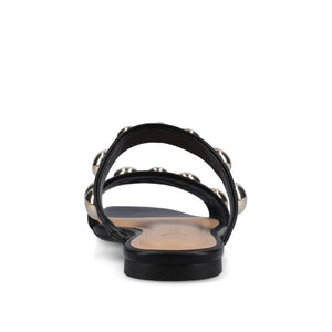 FRIDA SLIP ON SANDALS - Black/Gold