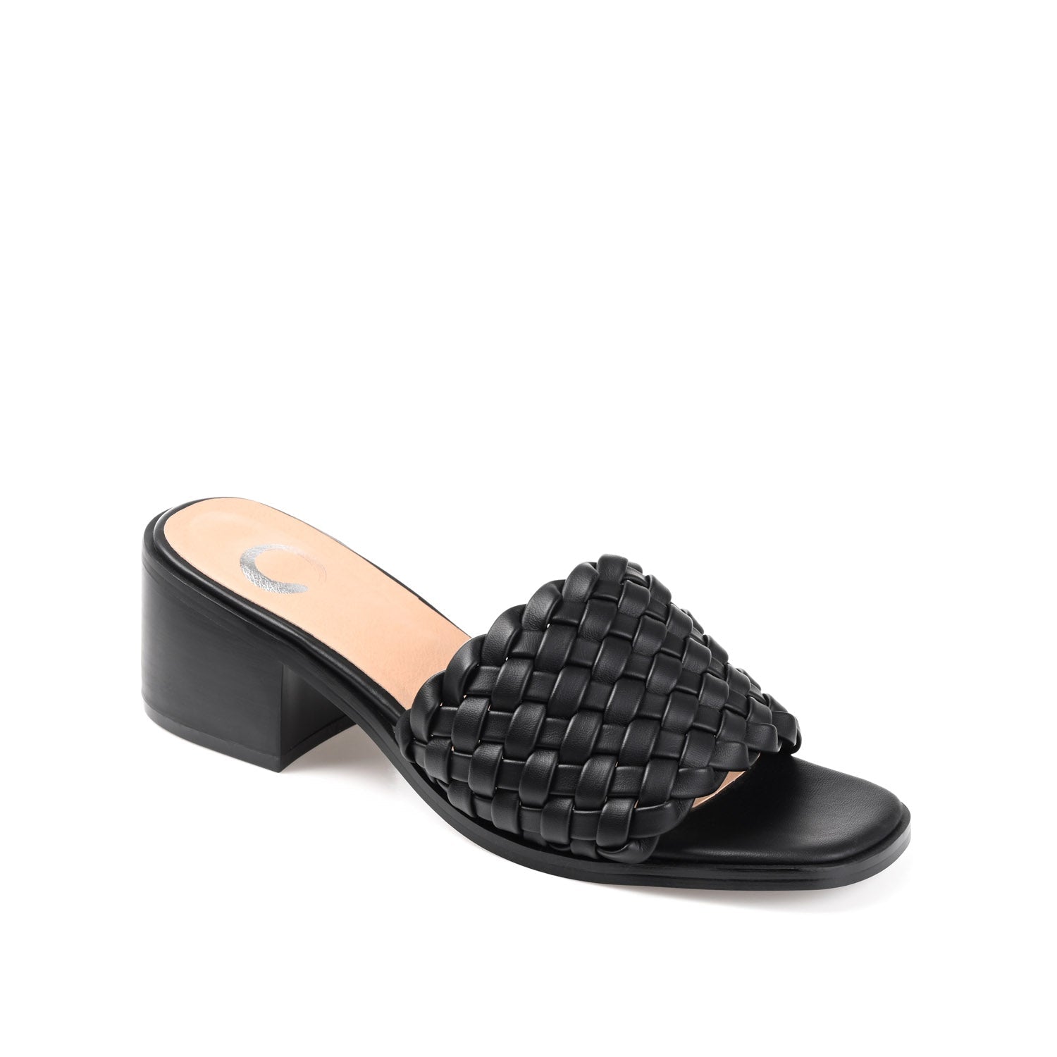 FYLICIA HEELED SANDALS IN VEGAN LEATHER - Black
