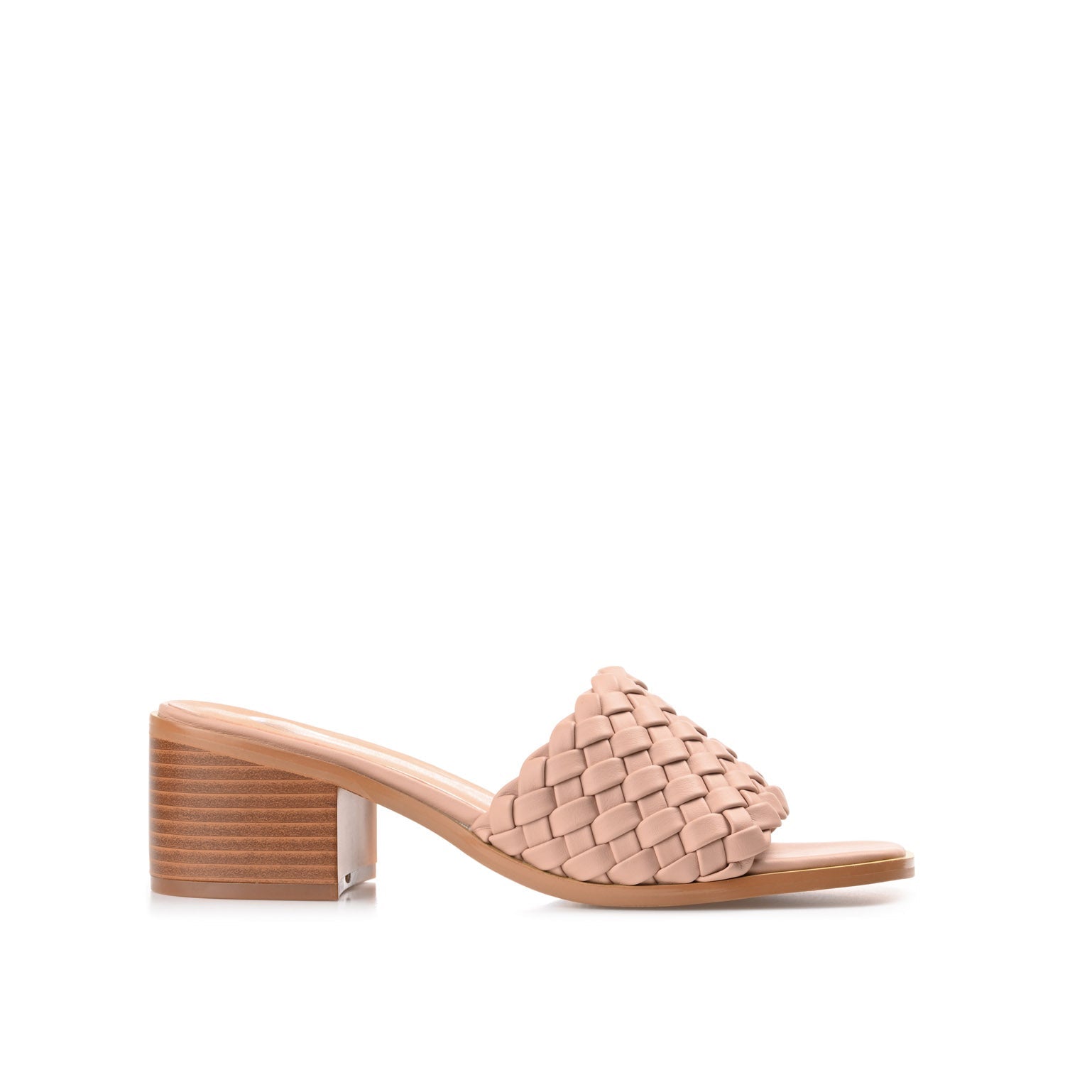 FYLICIA HEELED SANDALS IN VEGAN LEATHER - Blush