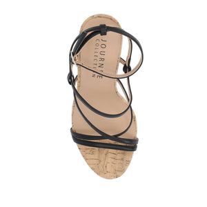 FYLISSA HEELED SANDALS IN FAUX LEATHER