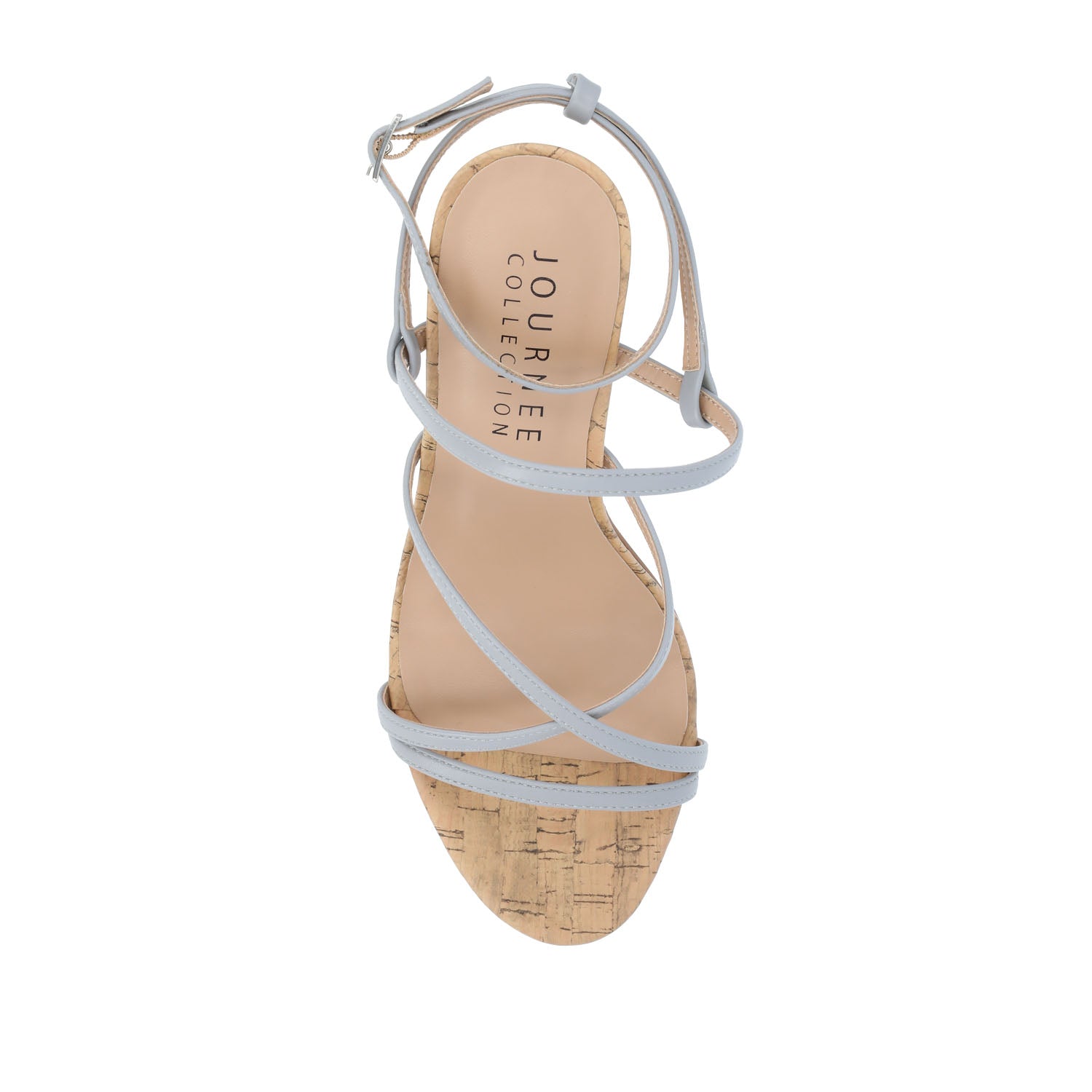 FYLISSA HEELED SANDALS IN VEGAN LEATHER - Blue