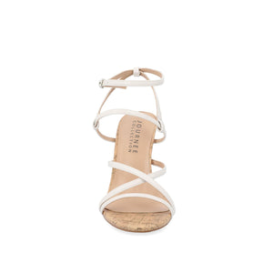 FYLISSA HEELED SANDALS IN VEGAN LEATHER - Off White
