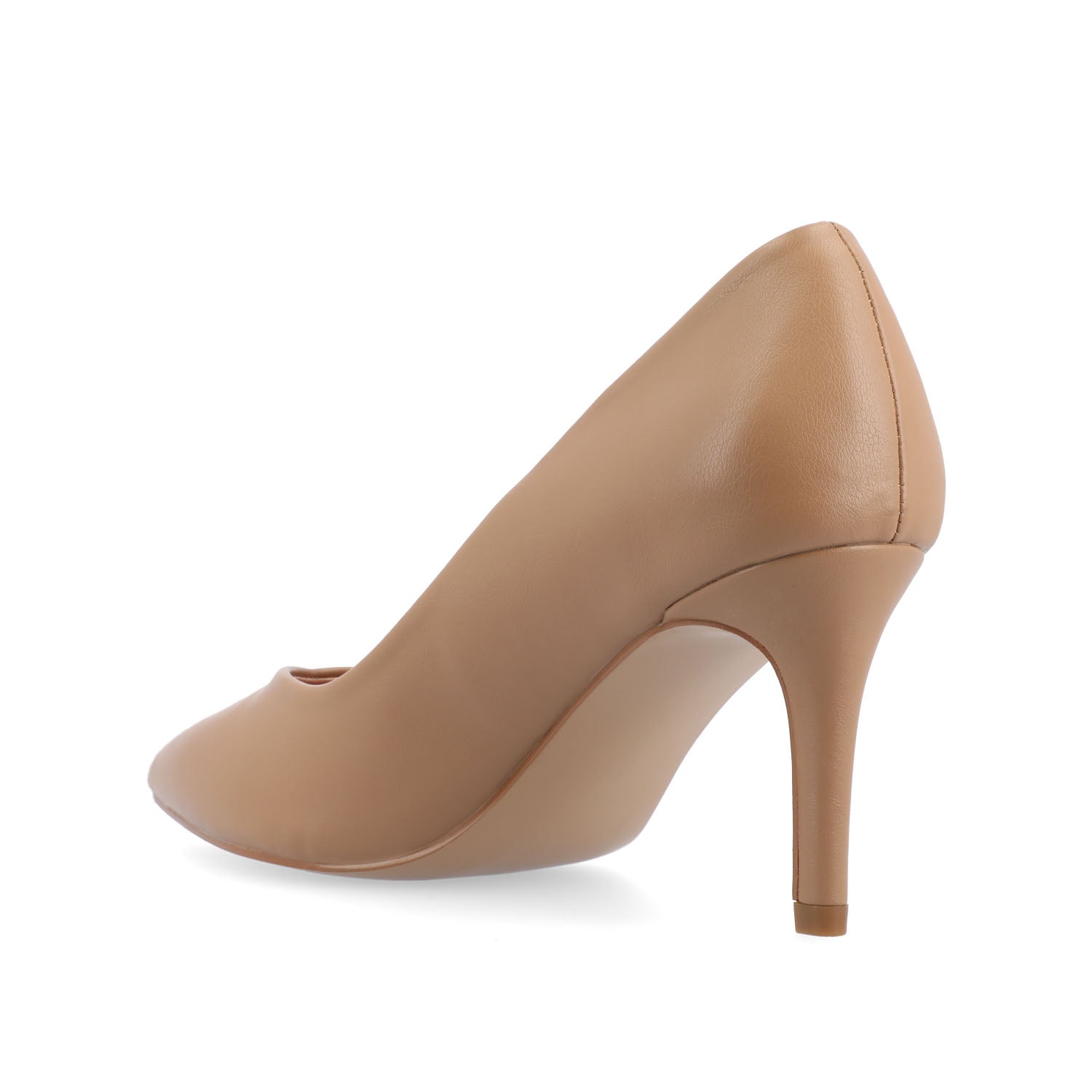 GABRIELLA STILETTO PUMP HEELS IN WARM SHADES - Caramel
