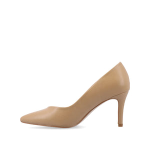 GABRIELLA STILETTO PUMP HEELS IN WARM SHADES - Honey