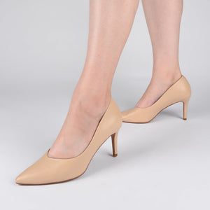 GABRIELLA WARM SHADE STILETTO HEELS IN NARROW - Shell